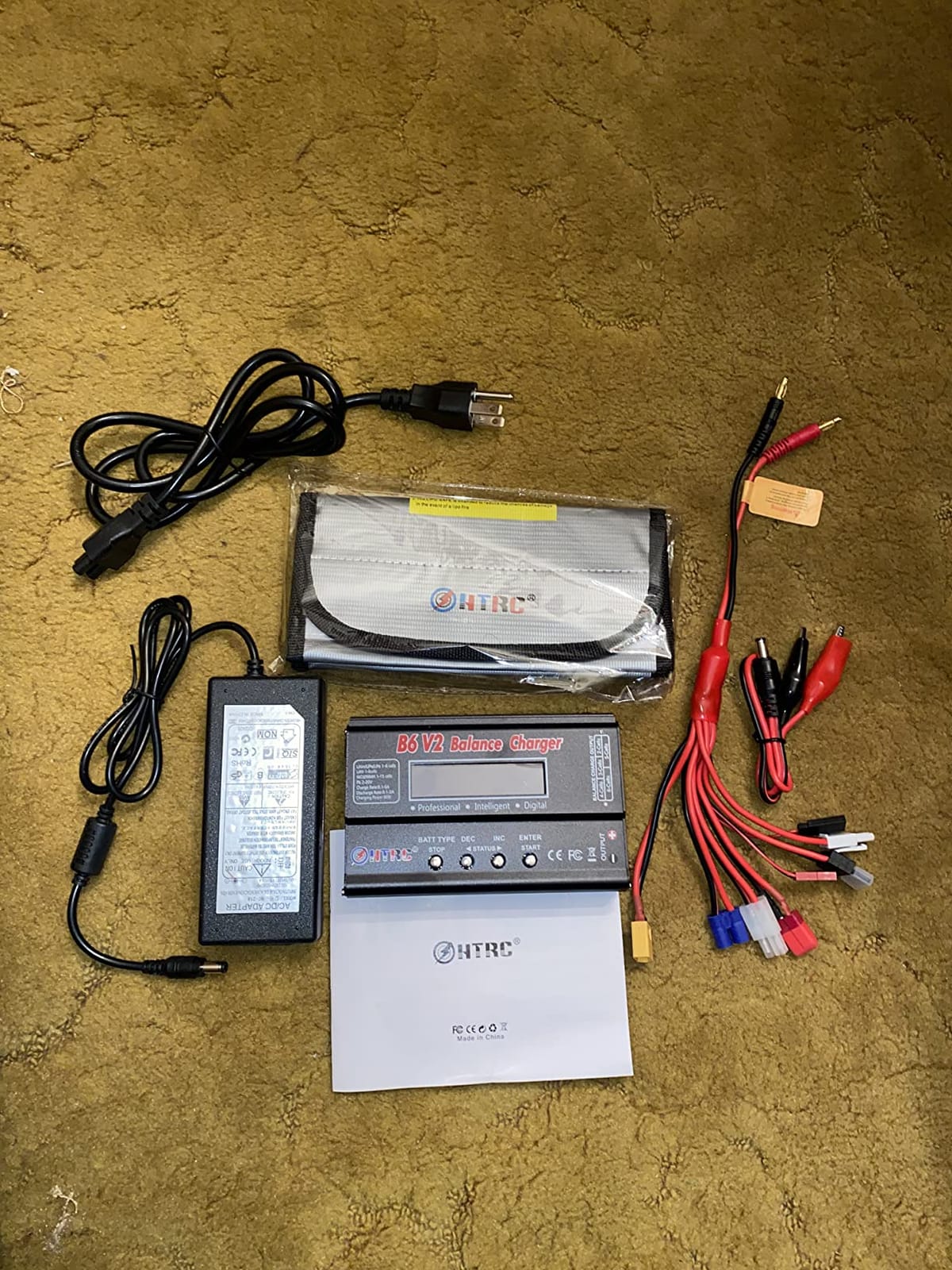 LiPo Battery Charger, 80W 6A Balance Fast Battery Charger for RC Toy Model | Battery Charger Discharger for 1S-6S LiPo/Li-Fe/Li-ion 1S-15S NiMH/NiCD Packs RC Car Boat Drone Battery customer photo 1