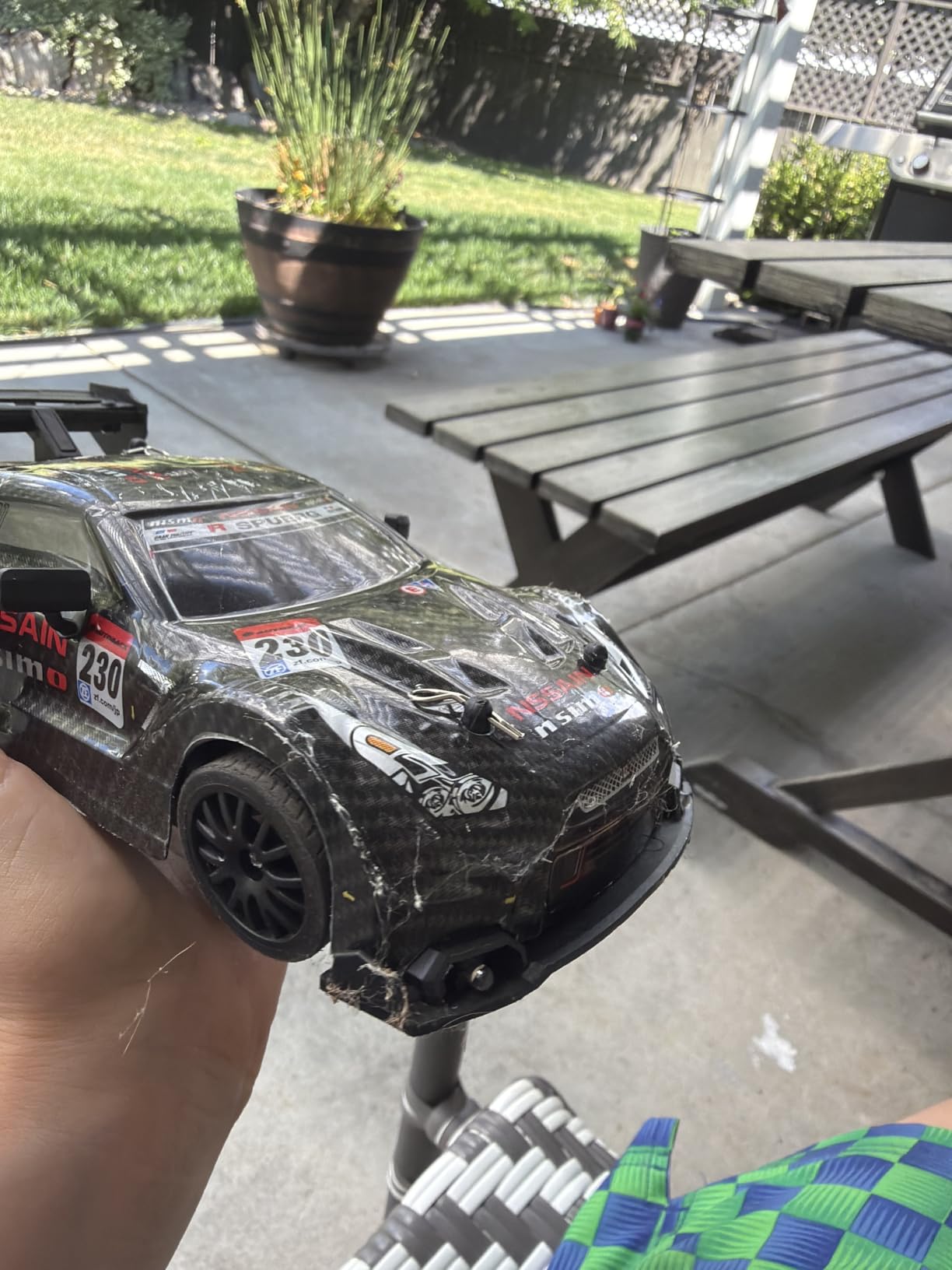1:24 Scale RC Drift Car 4WD 2.4GHz 30KM/H High Speed Racing Sport Toy Car with LED Lights, Racing and Drift Wheels(02-Blue) customer photo 1