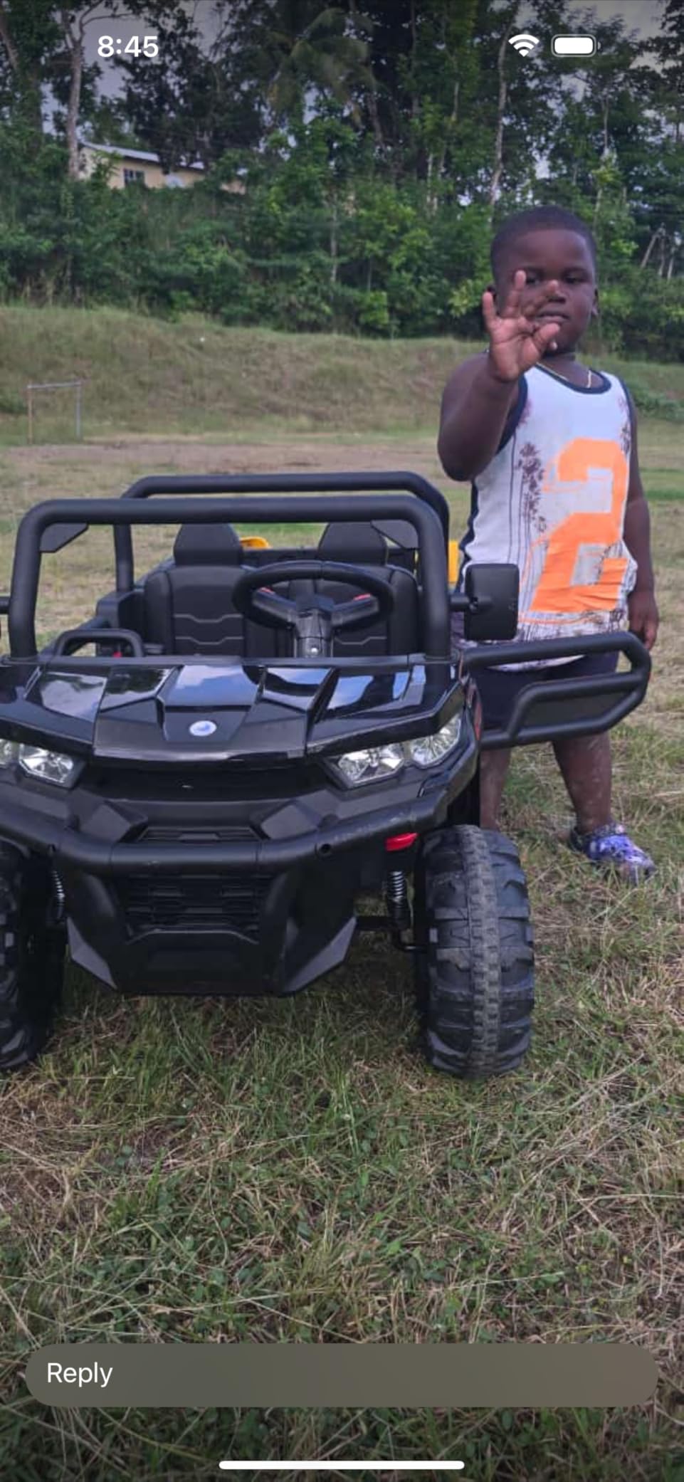 Hikole XL 24V ATV, 4 Wheelers for Kids Ages 6-14, 2 Seater, Rosy customer photo 1