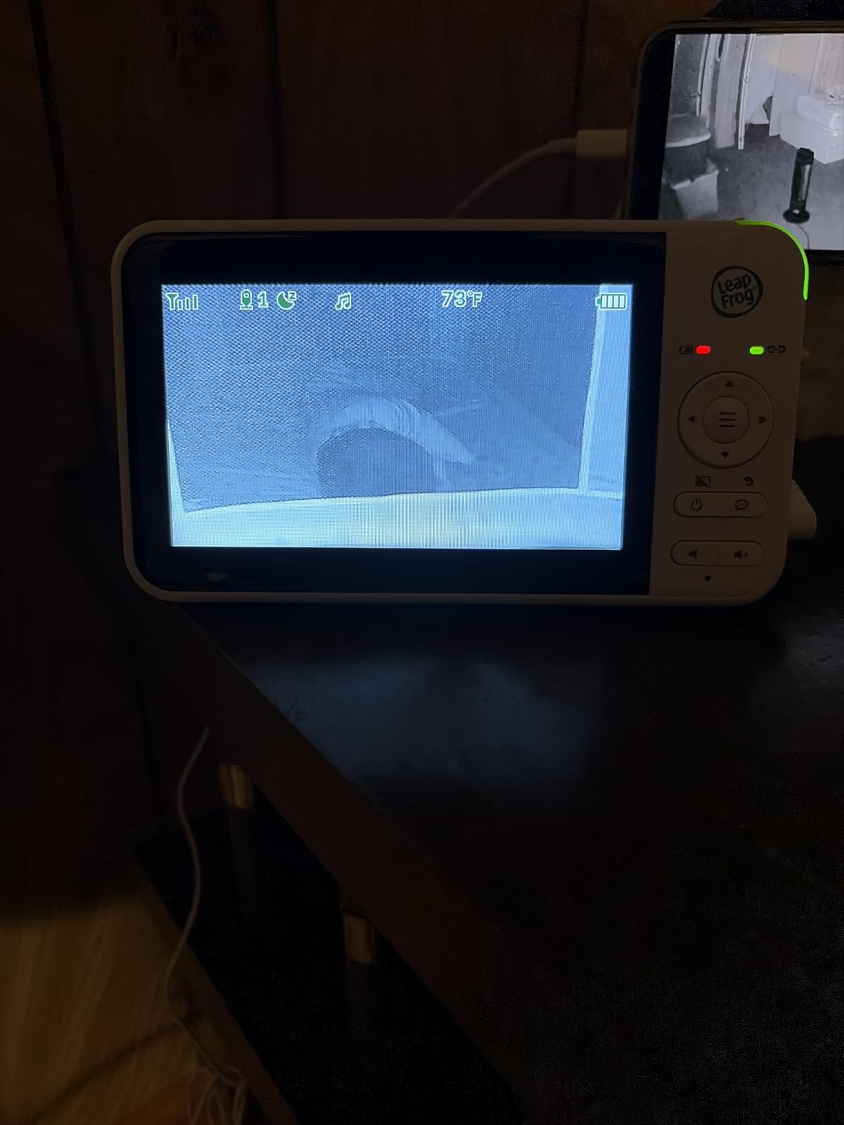 LeapFrog No WiFi Baby Monitor Camera and Audio LeapView 360, 5