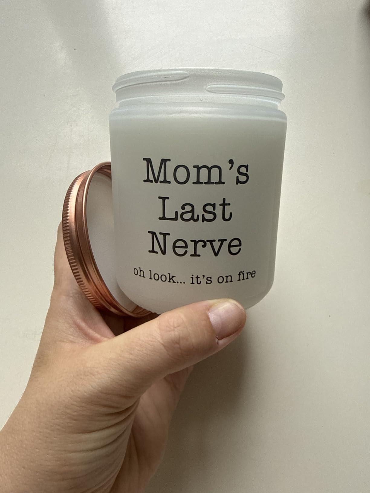 Homsolver Funny Graduation Gift for Her Him, College, High School, Masters Degree, Phd, Nurse Graduation Gifts for Women & Men, Scented Candles customer photo 2