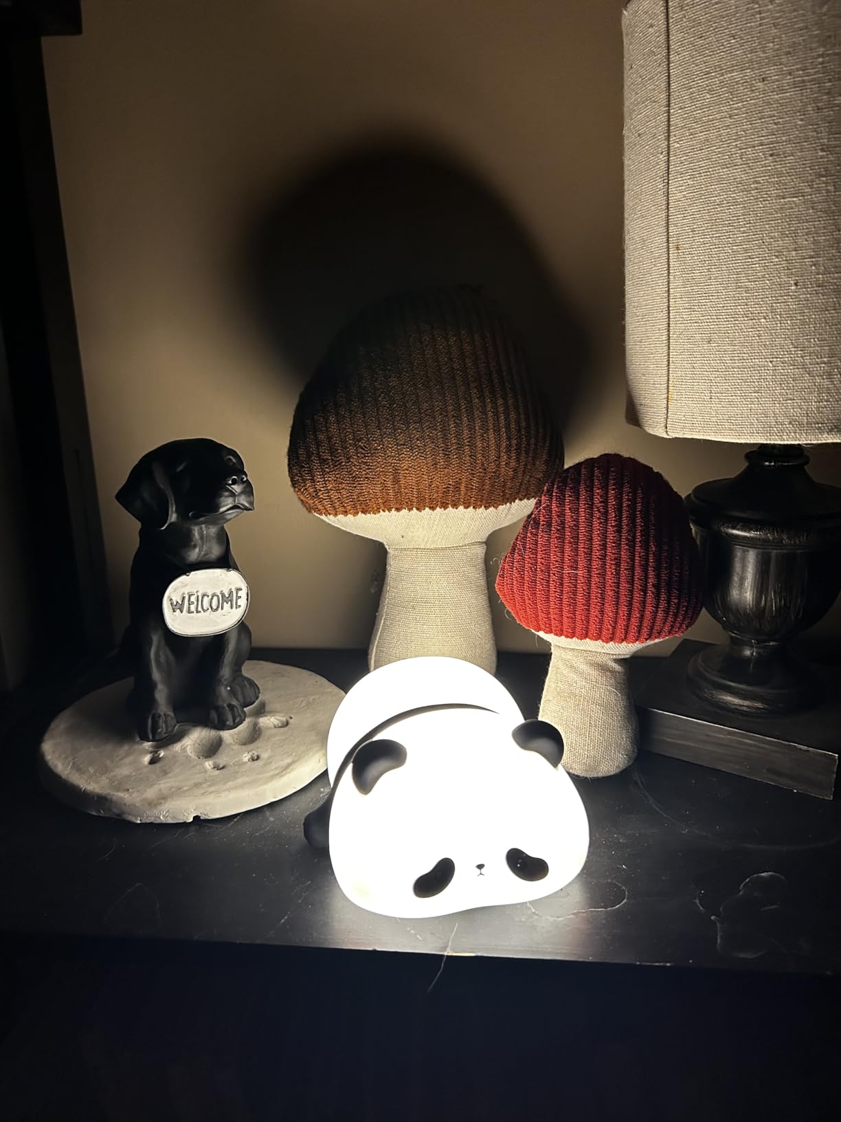 Cute Groundhog Night Light, Squishy Groundhog Novelty Animal Lamp, 3 Level Dimmable Nursery Nightlight with Timer, Food Grade Silicone Touch Night Light Fun Gifts for Kids Boys Girls Baby customer photo 1