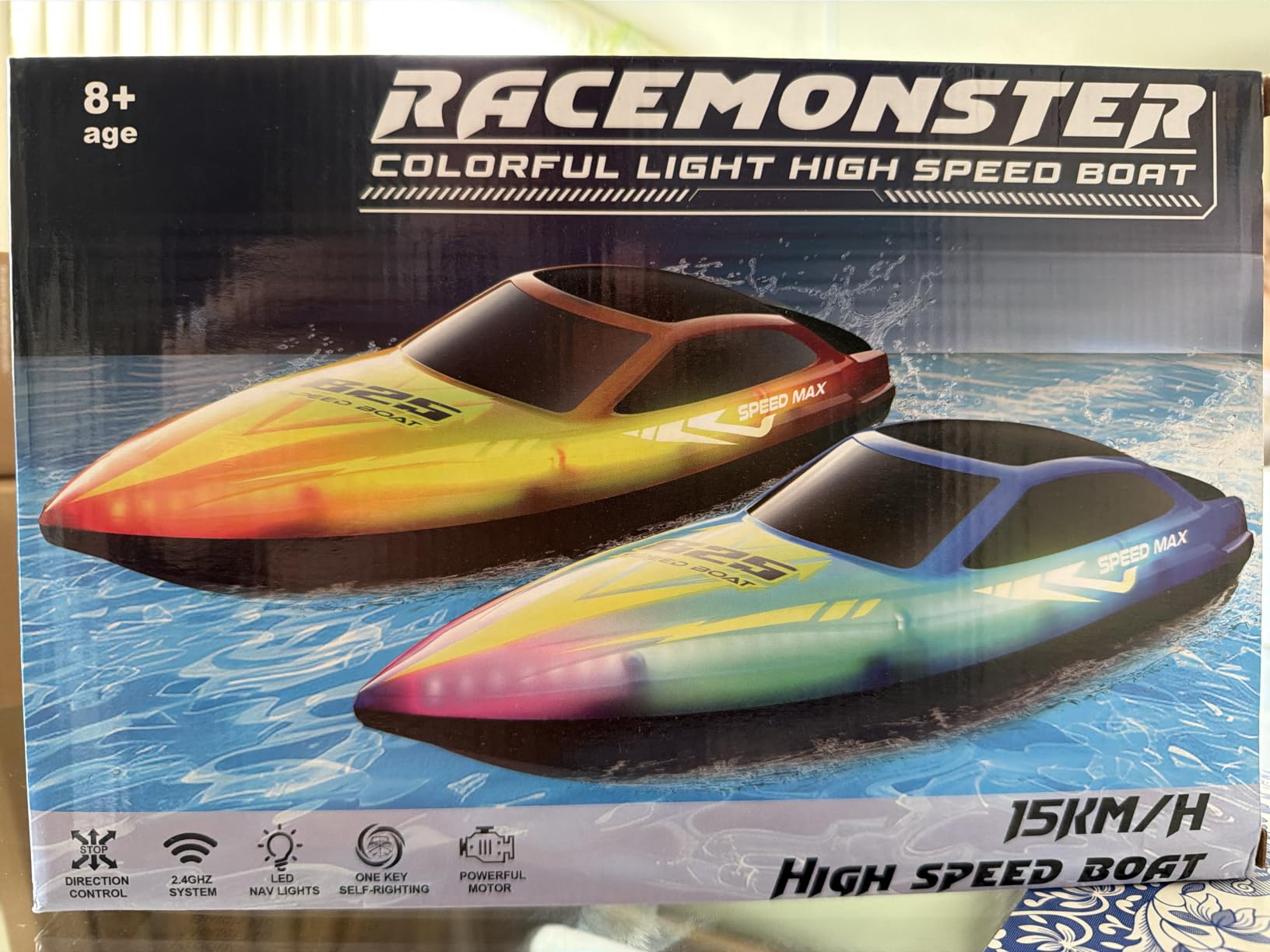 Remote Control Boat for Kids, RC Boats for Pool, Lake, River and Pond customer photo 1