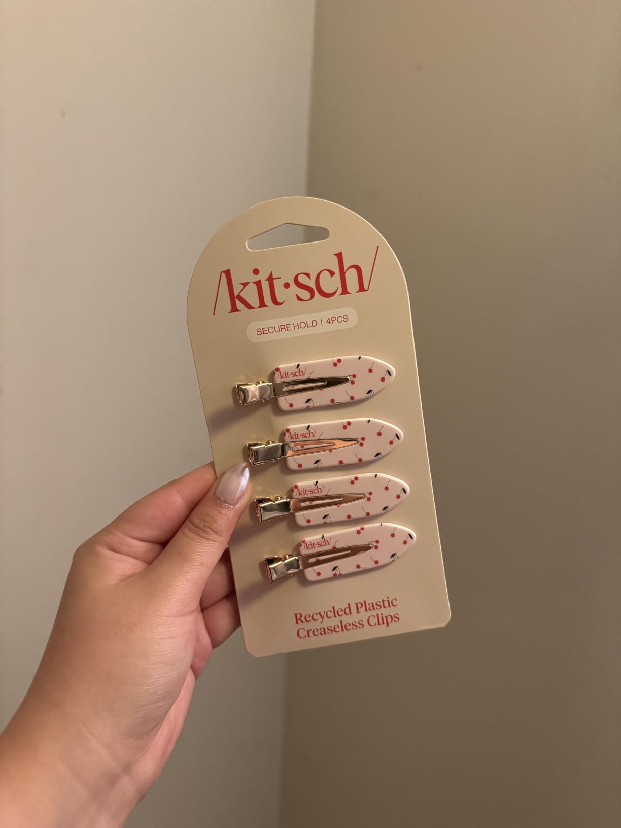 Bridgerton x Kitsch Creaseless Hair Clips for Women - Toile in Bloom, 4pcs customer photo 2