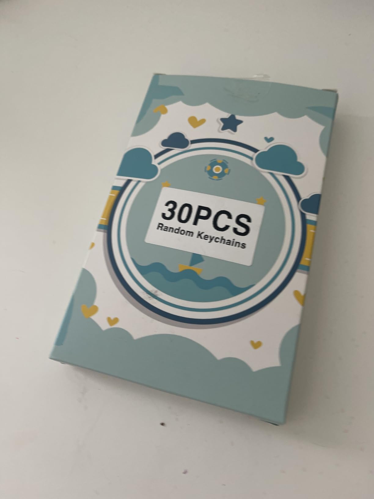 30PCS Random Cute Cartoon Keyring Bulk Pack Mystery Keychains for Prizes Incentives customer photo 1