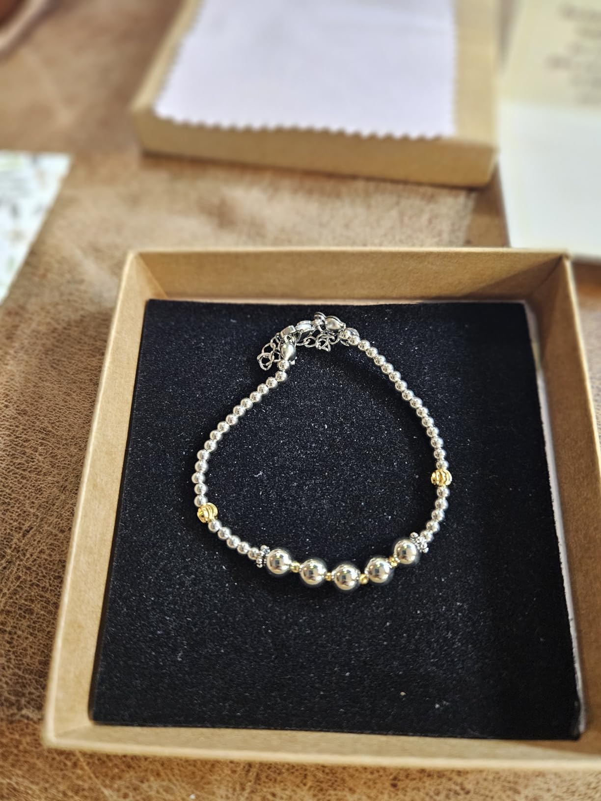 IEFLIFE Birthday Gifts for Women - 30/40/50/60/70th Birthday Bracelet customer photo 2
