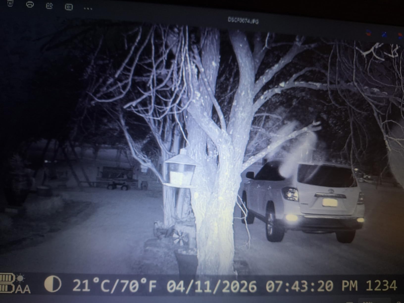 4K 64MP Solar Trail Camera WiFi, 32GB SD Card,Night Vision Motion Activated customer photo 2
