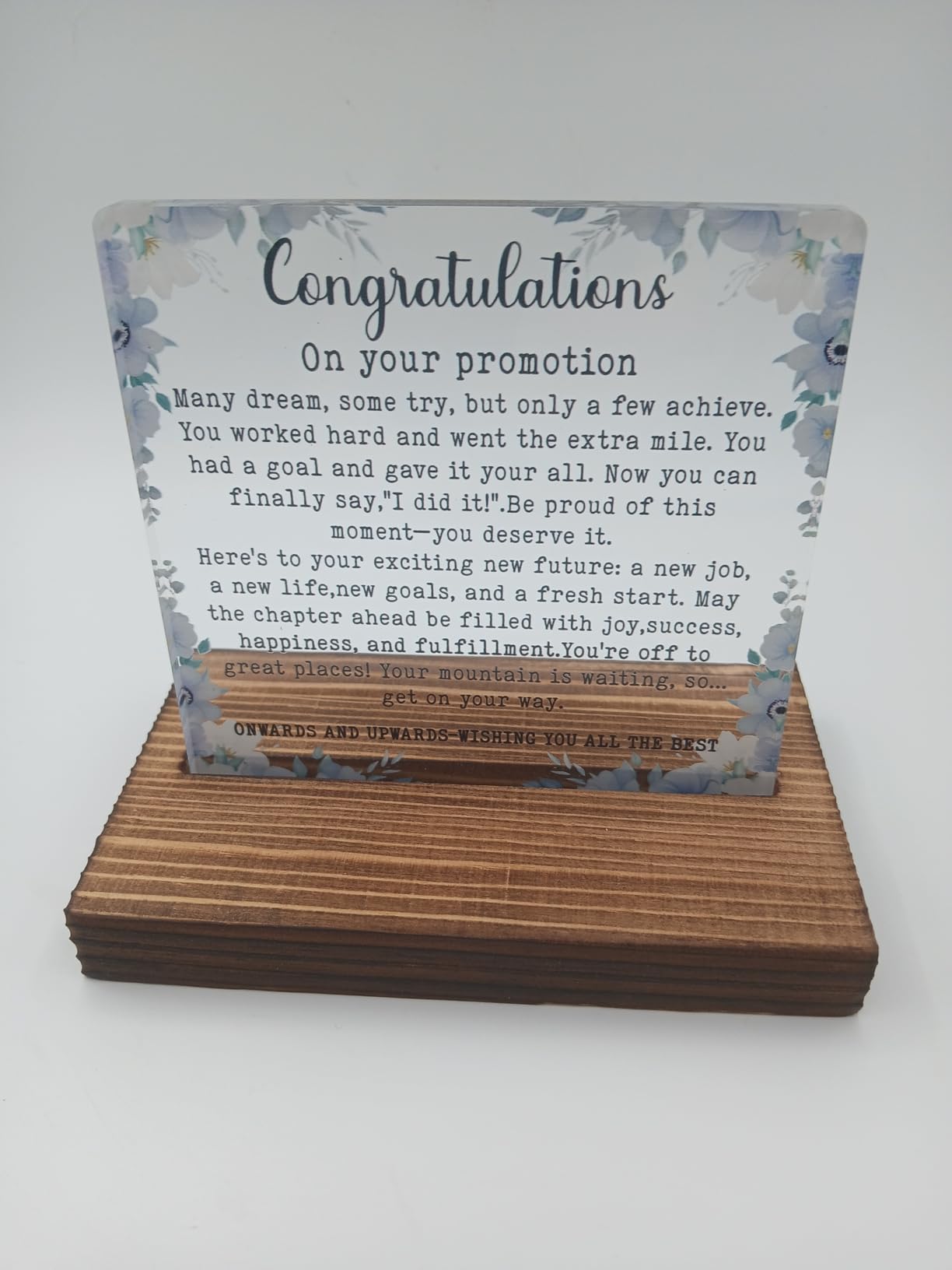 Realtor Appreciation Acrylic Plaque, Thank You Gift for Exceptional Realtors, Meaningful Gift for Home Buying Advisors, Transparent Acrylic Plaque, WTT62 customer photo 1
