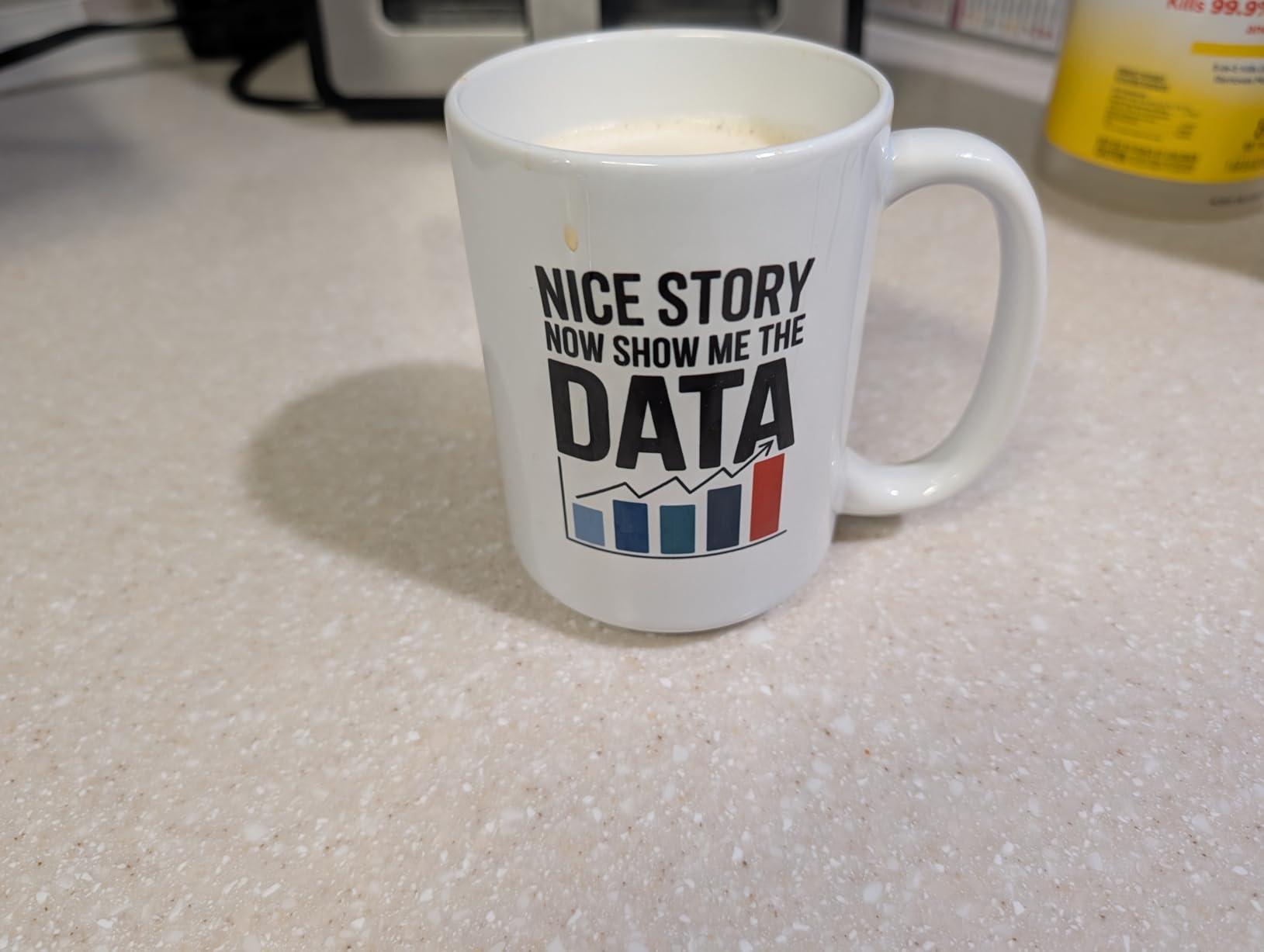 Casitika Data Science Gifts. 15 Oz Show Me The Data Coffee Mug For Analysts. Researchers or Statisticians Nerd Humor Cup. Gift For Work Office Coworker. customer photo 1