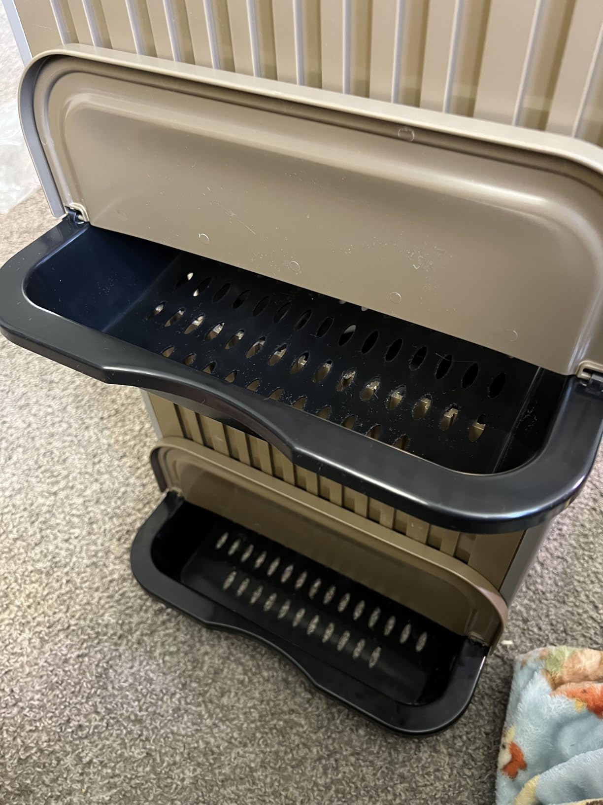 Chicken Nesting Box, 2 Compartment Nesting Boxes for Chickens, Large Chicken Laying Boxes for Egg Collection & Hen on Nest, Roll Away Nesting Boxes Chicken (Extra Large) customer photo 1