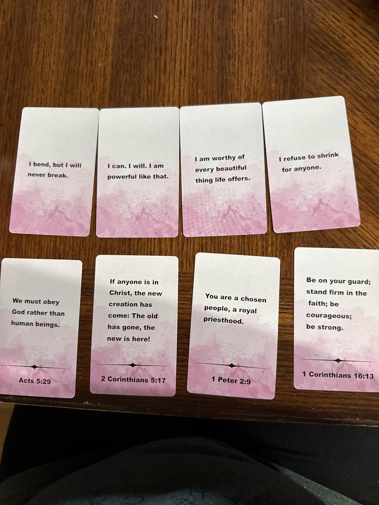 Lapsia Badass Affirmation Cards for New Moms - Postpartum Gifts customer photo 2