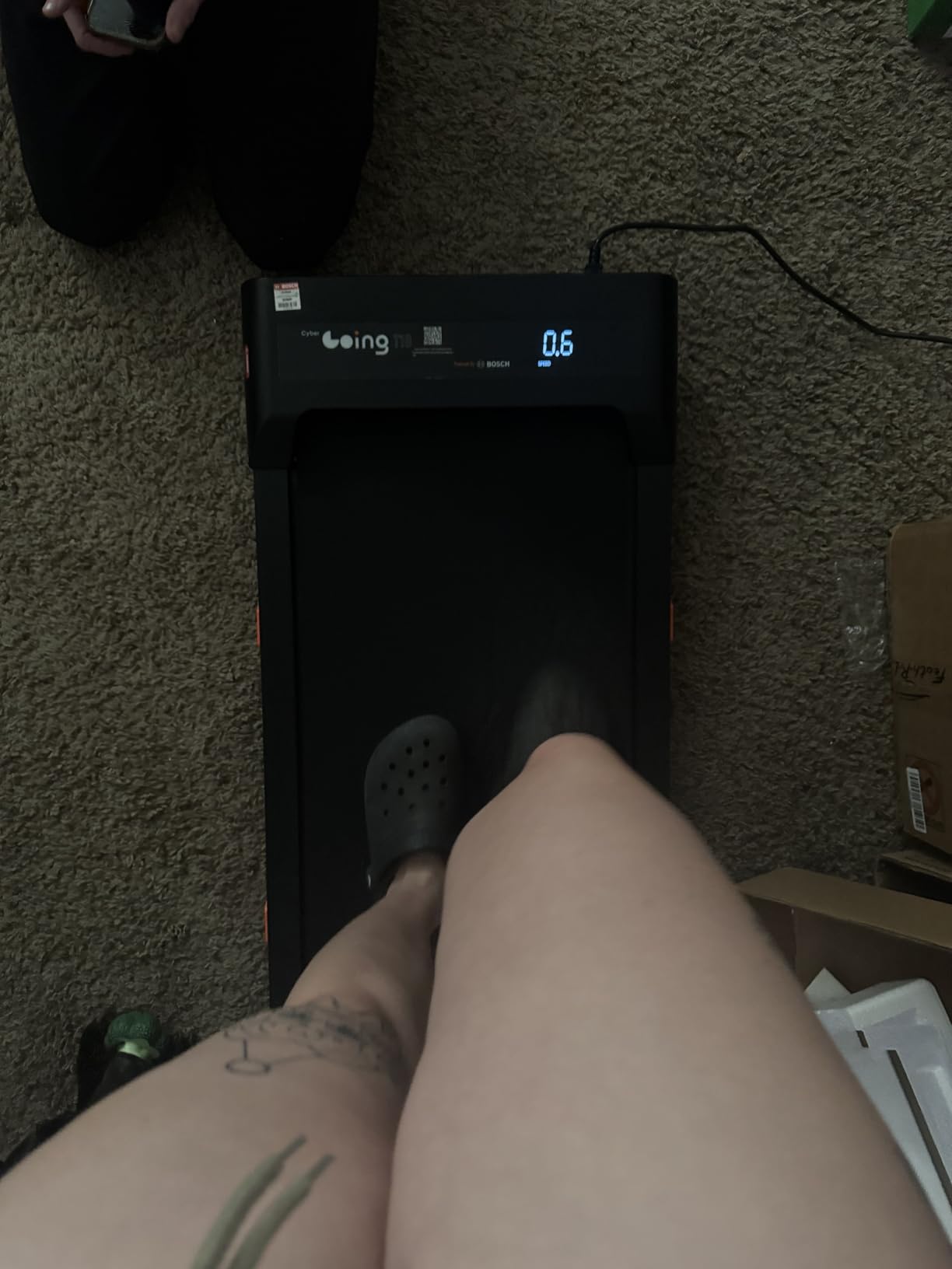 Cybergoing T10 Walking Pad Treadmill Powered By Bosch®, Under Desk customer photo 2