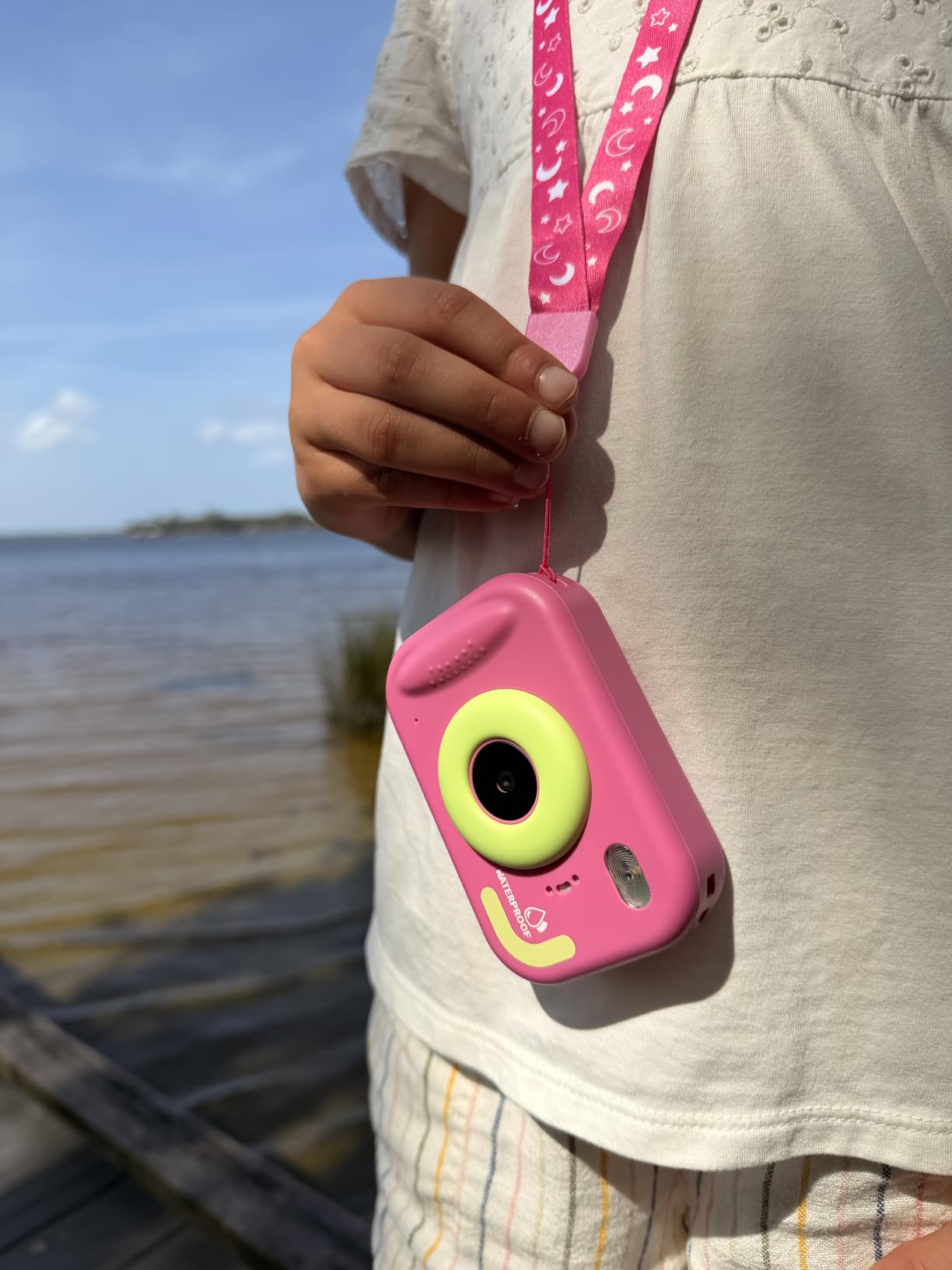 Waterproof Kids Camera, Underwater Camera for Kids 1080P Digital Video Camcorder with 2.4