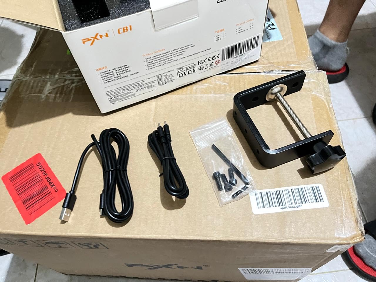 PXN VD6 Direct Drive Racing Wheel Bundle, 6Nm Force Feedback, for Windows customer photo 1