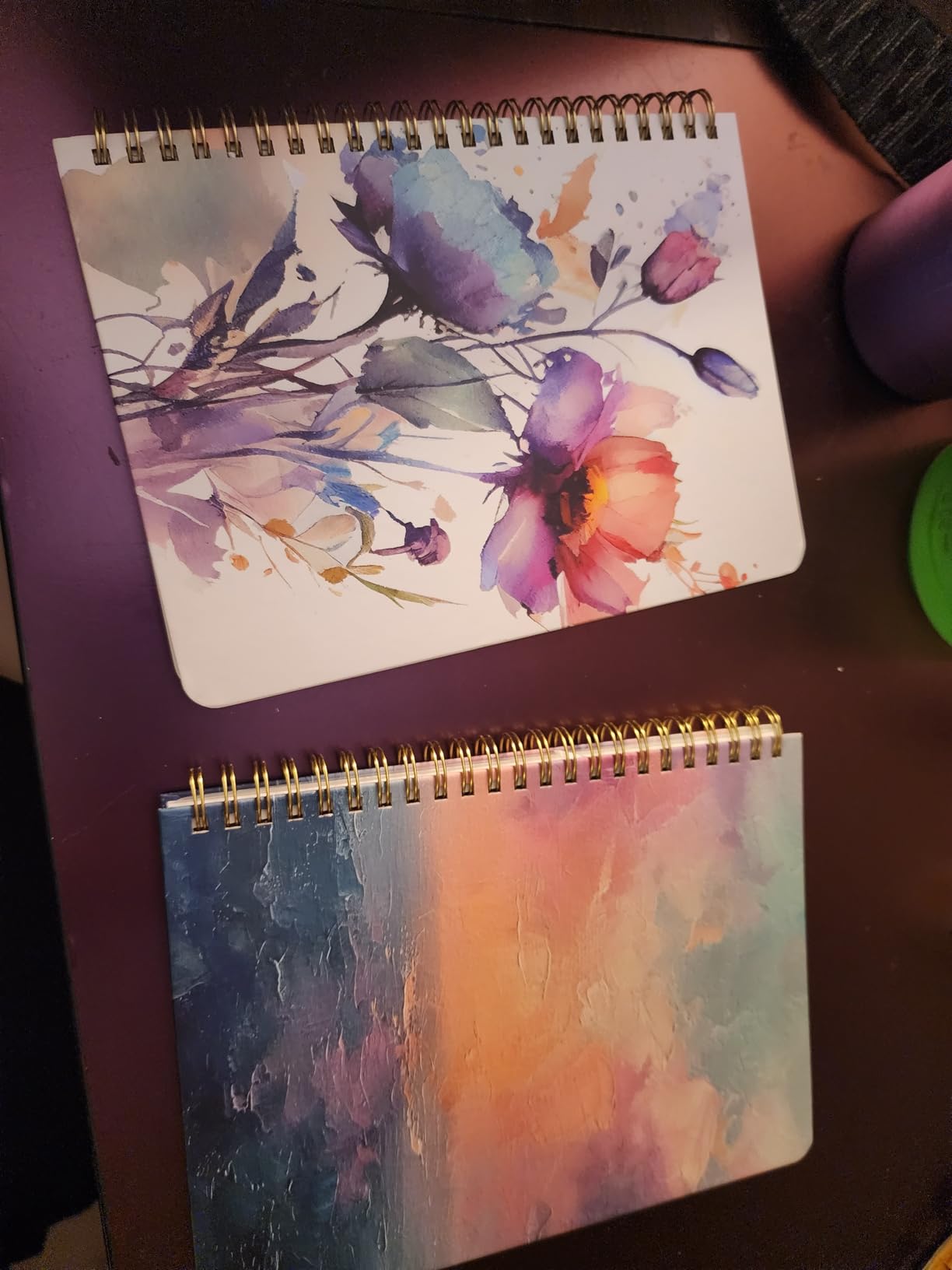 Taja Lined Spiral Journal for Women, A5 Cute Hardcover Notebook for Work | 6
