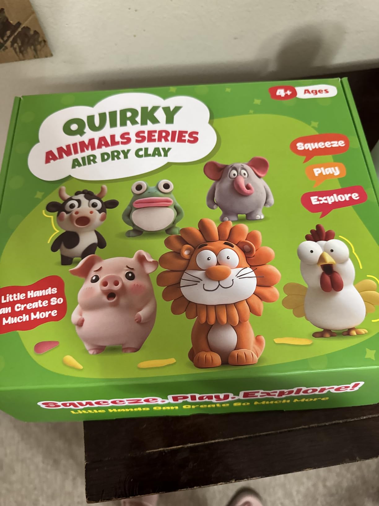 Air Dry Clay Kit for Kids, 12 Monsters Halloween Modeling Magic Clay Sculpting Set, DIY Party Favors Arts & Crafts for Kids Ages 4-12, Ultra Light & Soft, Safe & Non-Stick with Tools & Tutorials customer photo 1