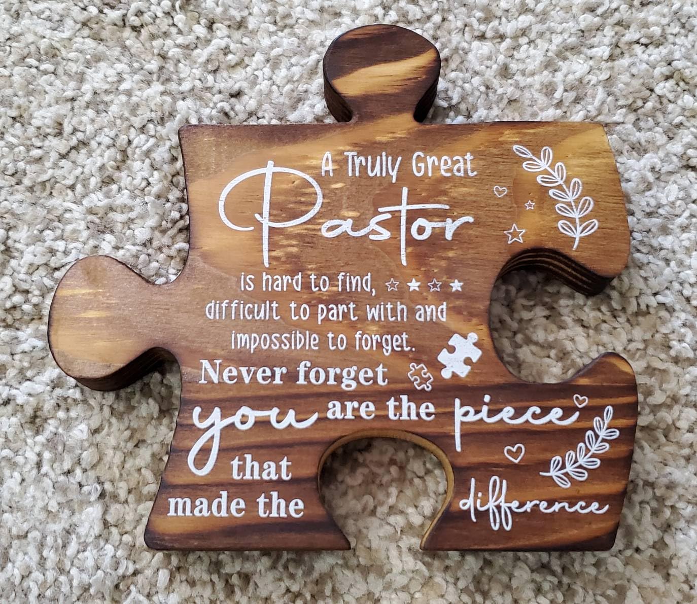 Oncologist Appreciation Gift Thank You Gift for Doctor Wooden Puzzle Desk Sign Medical Professional Desk Decor Recognition for Coworker Nurse Hospital Staff Y2C27 customer photo 2