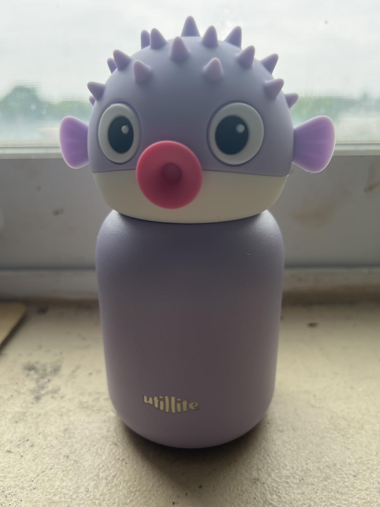 4.1oz Mini Insulated Water Bottle, Portable Coffee Cup, Small Travel Cup Vacuum Double Wall Mini Tumbler (Dugong) customer photo 1