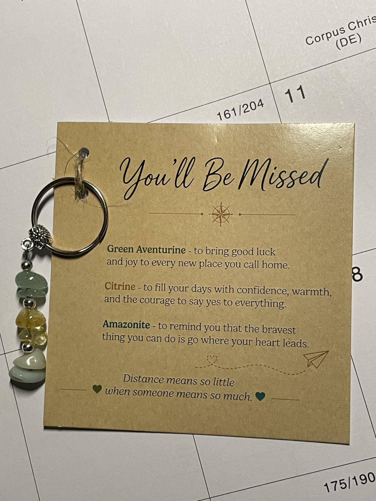 Retirement Gift For Woman, Keychain For Friend, Coworker, Teacher, Nurse customer photo 1