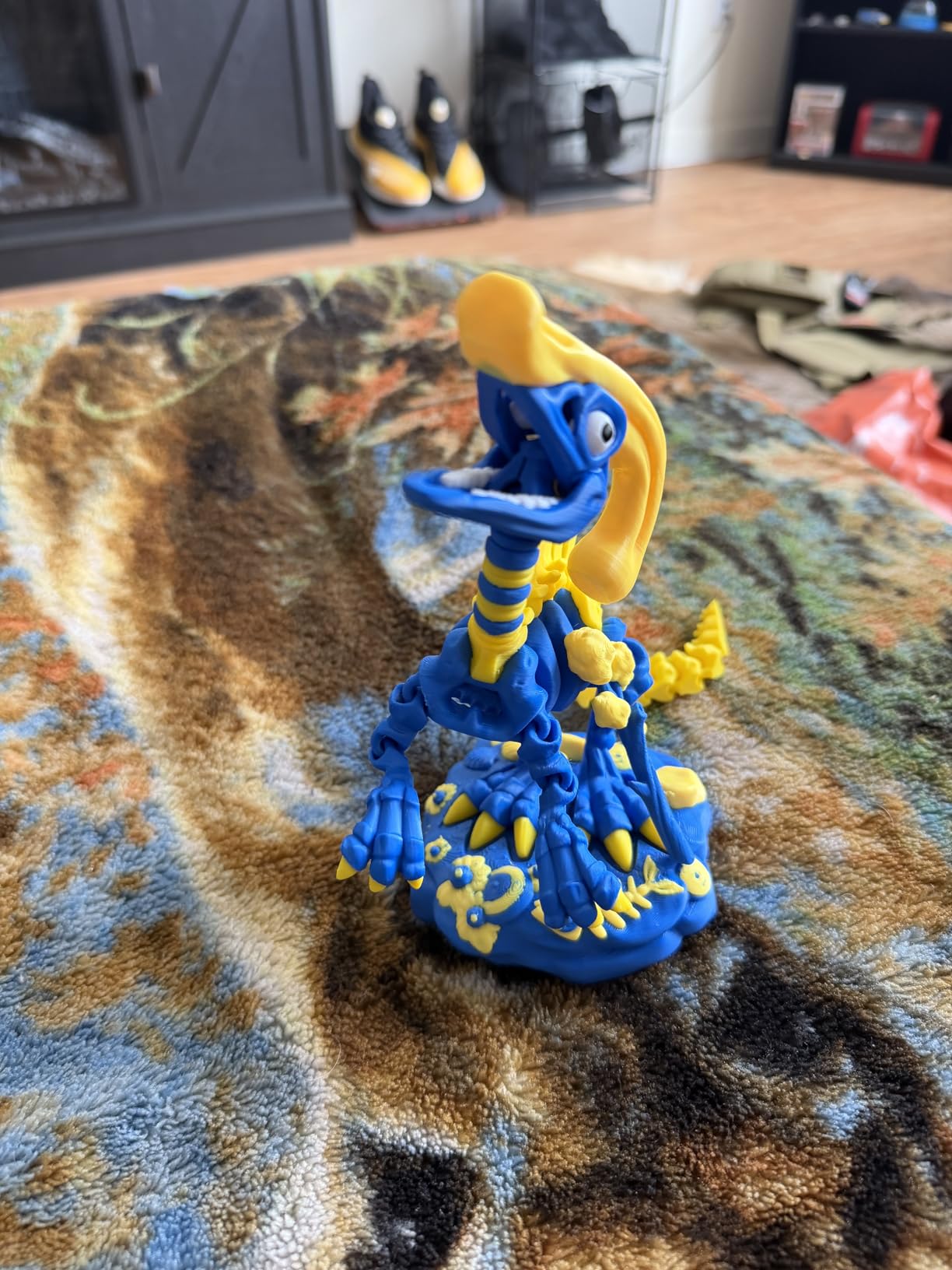 3D Printed Pterodactyl Skeleton with Eggs and Base, Articulated Flying Dinosaur Figure, Movable Wings Prehistoric Toy, Unique Desk Decor Gift for Kids and Adults (Petrodactyl) customer photo 2
