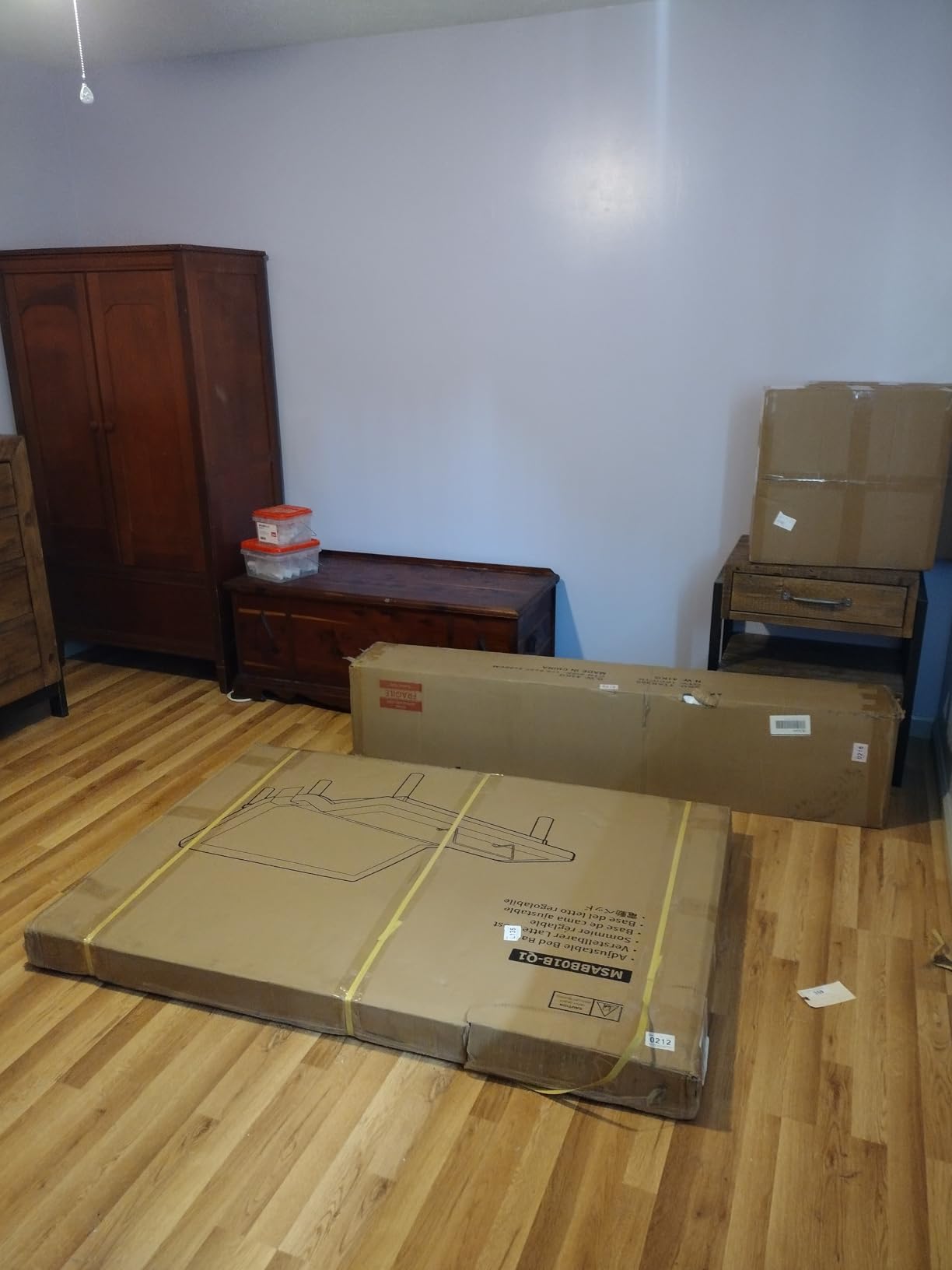 Marsail Split King Adjustable Bed Frame Electric Base, Head & Foot Incline customer photo 1