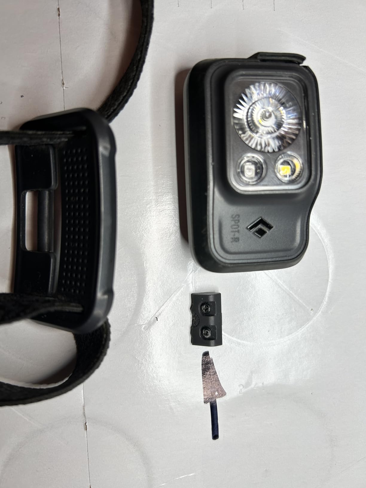 BLACK DIAMOND Spot 400 Headlamp, AAA Powered, Dimmable, Waterproof, BD Azul customer photo 1