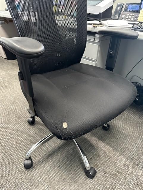 Sytas 400lbs Big and Tall Office Chair with Adjustable Headrest customer photo 2