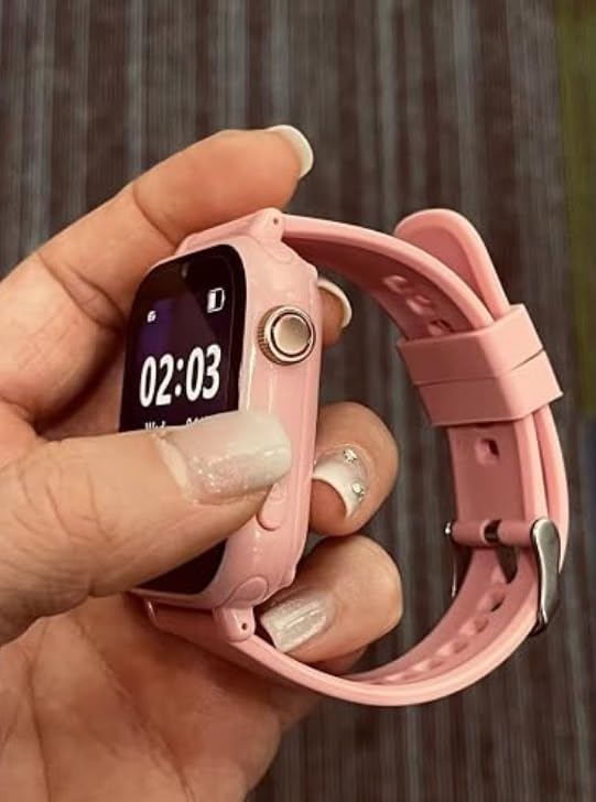 Kids Smart Watch 4G with GPS Tracker for Boys Girls, Smartwatch for Kids Vioce Video Call SOS for Children 4-12 Bithday Gift customer photo 1
