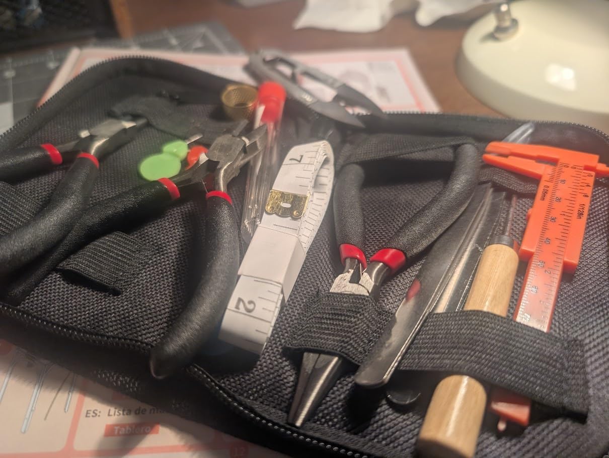 Jewelry Making Kit - Jewelry Repair Tools with Pliers, Beading & Craft Wire | Jewelry Making Supplies Kit with Jump Rings, Jewelry Findings for DIY Necklace, Bracelet Repair & Creation customer photo 1