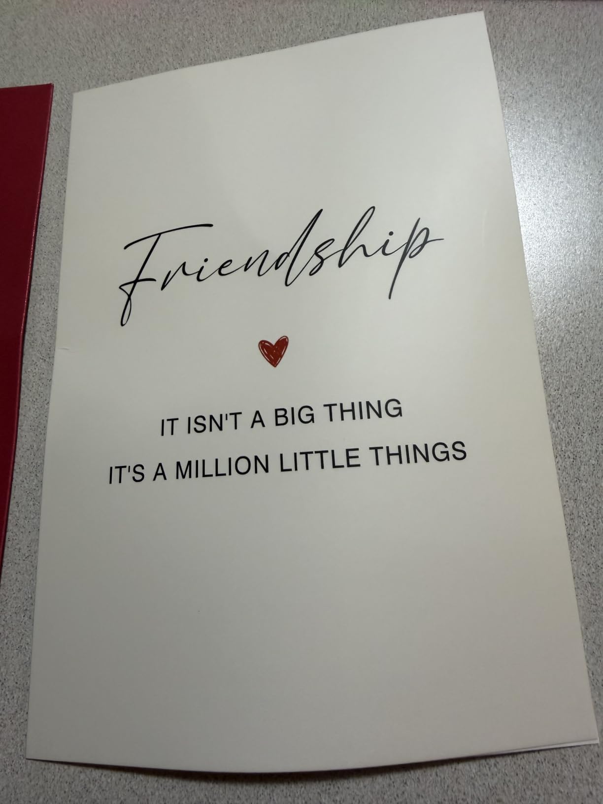 Adoption Day Card, Happy Adoption Day Card, Adoption Congratulations Card for Adoptive Parents, Family Greeting Card, Printed Message Inside, with Red Envelope and Gold Seal Sticker customer photo 2