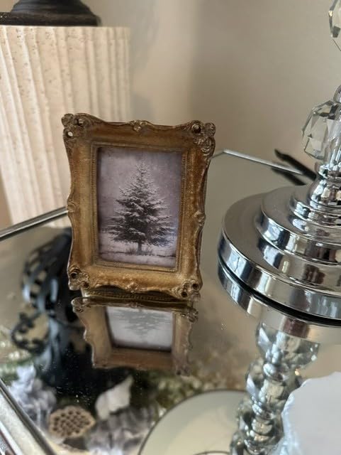 Vintage Fox Flower Fall Small Picture Frame Wall Decor 3x4in customer photo 2