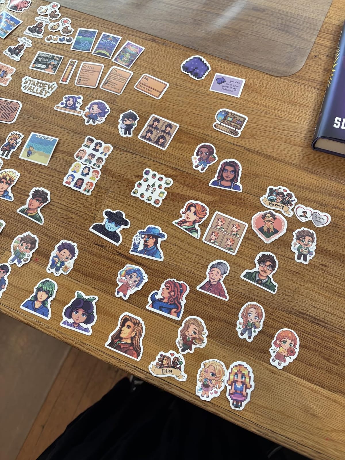 Stardew Waterproof Valley Sticker Set, 100 Unique Stickers customer photo 1