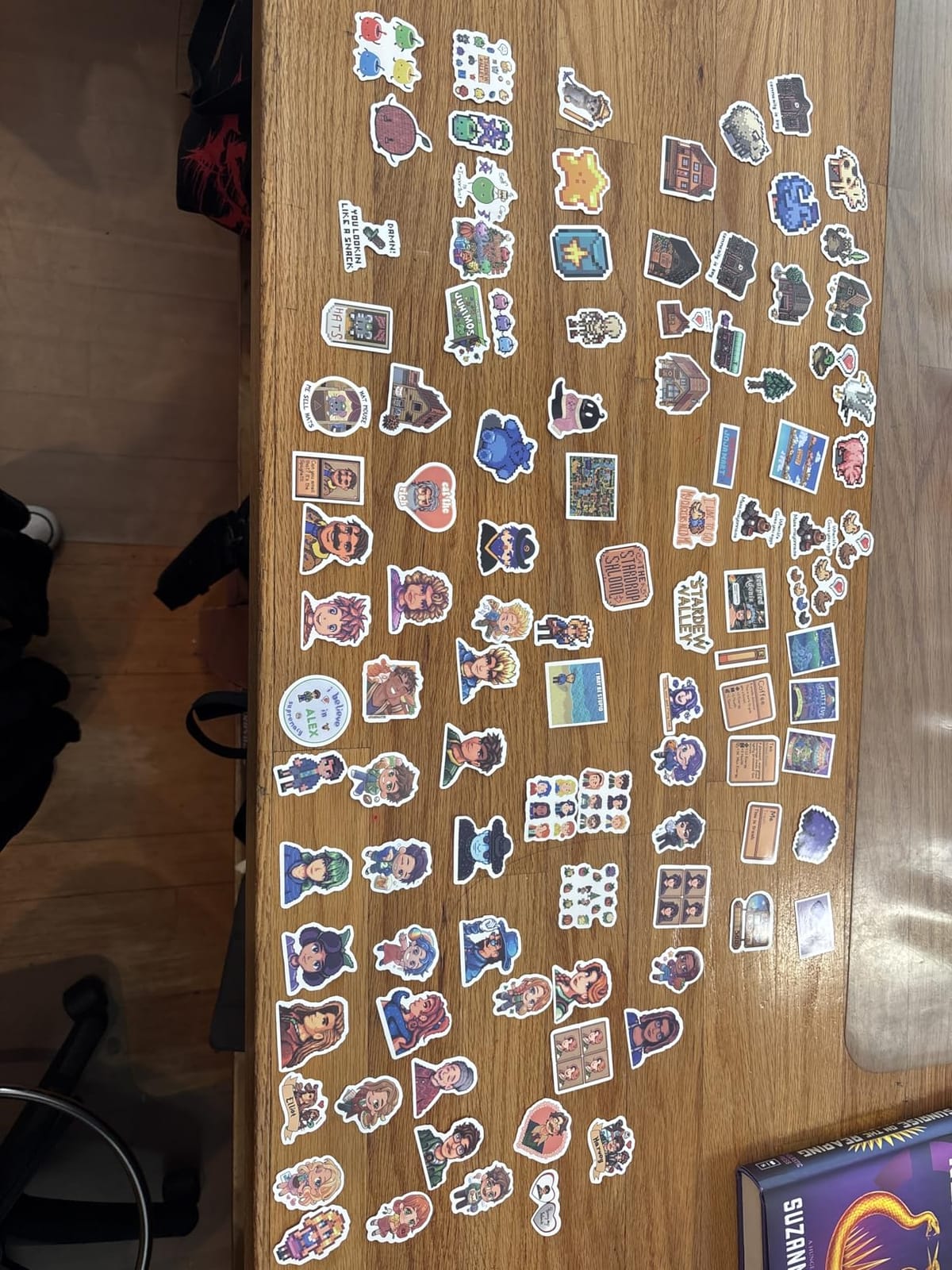Stardew Waterproof Valley Sticker Set, 100 Unique Stickers customer photo 2
