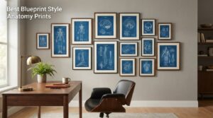 Best Blueprint Style Anatomy Prints