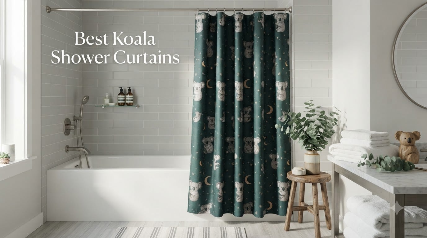 Best Koala Shower Curtains