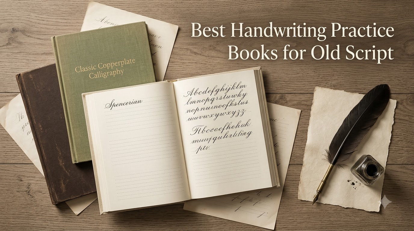 Best Handwriting Practice Books for Old Script