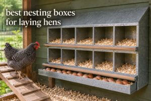 best nesting boxes for laying hens