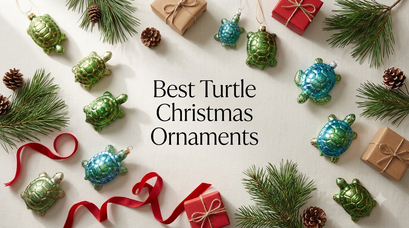 Best Turtle Christmas Ornaments