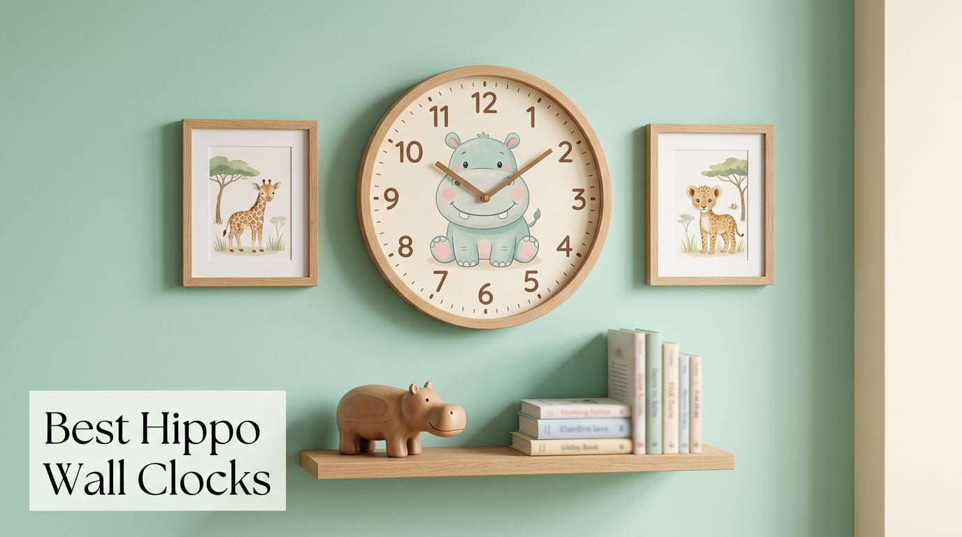 Best Hippo Wall Clocks