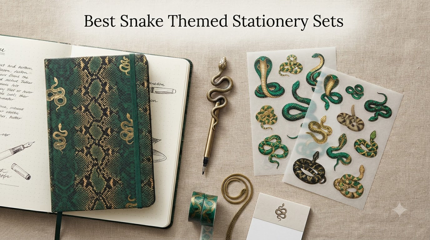 Best Snake Themed Stationery Sets