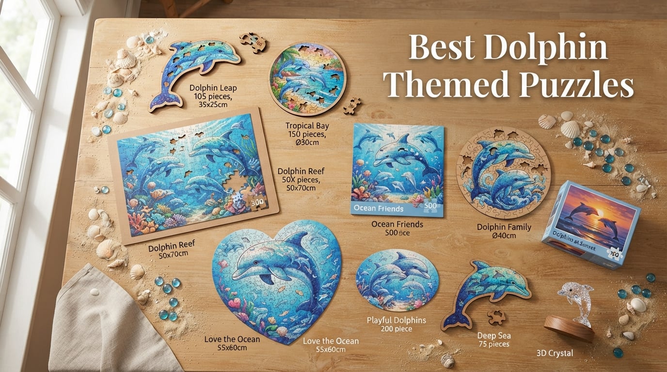 Best Dolphin Themed Puzzles
