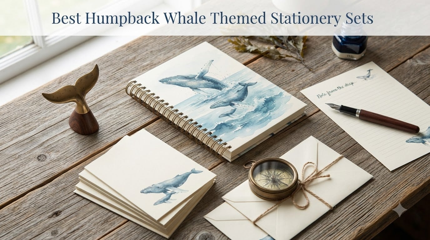 Best Humpback Whale Themed Stationery Sets