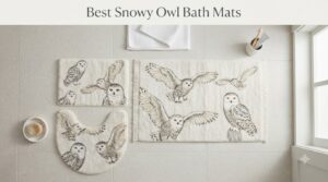 Best Snowy Owl Bath Mats