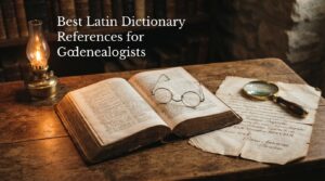 Best Latin Dictionary References for Genealogists