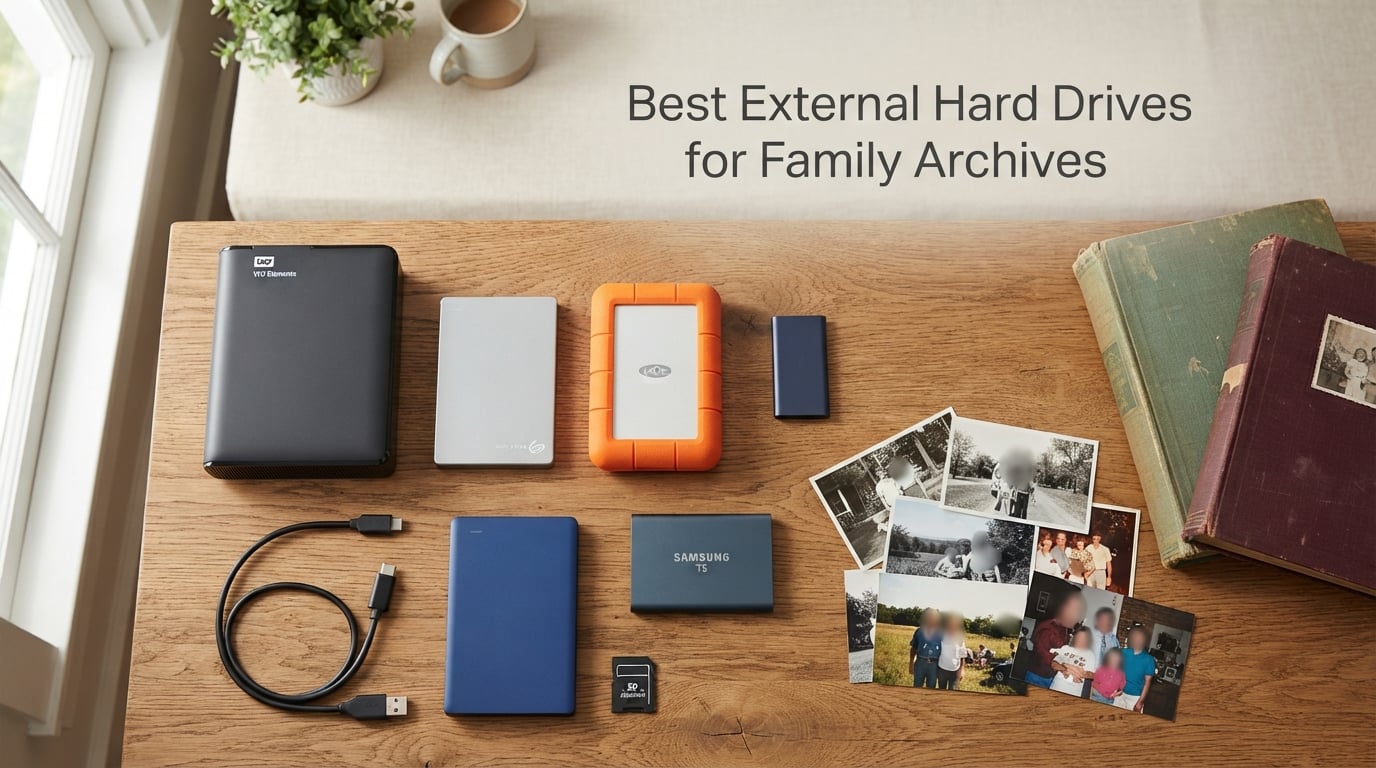 Best External Hard Drives for Family Archives