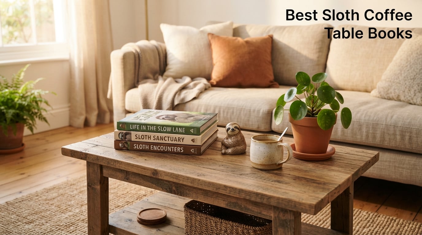 Best Sloth Coffee Table Books