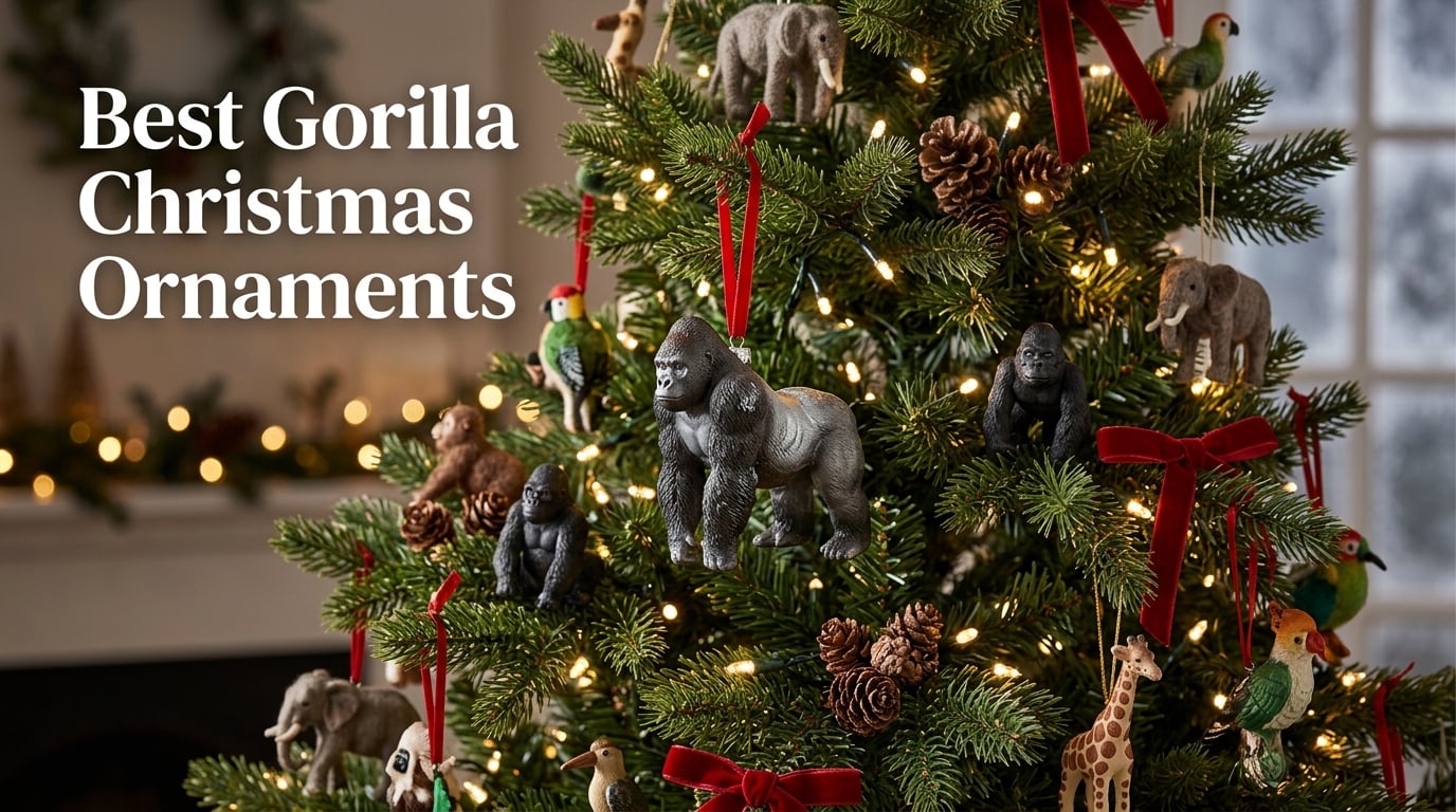 Best Gorilla Christmas Ornaments