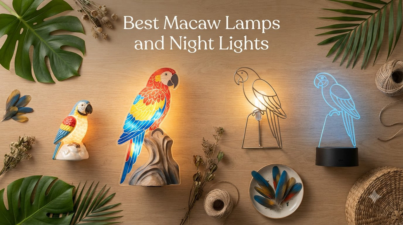 Best Macaw Lamps and Night Lights
