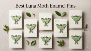 Best Luna Moth Enamel Pins