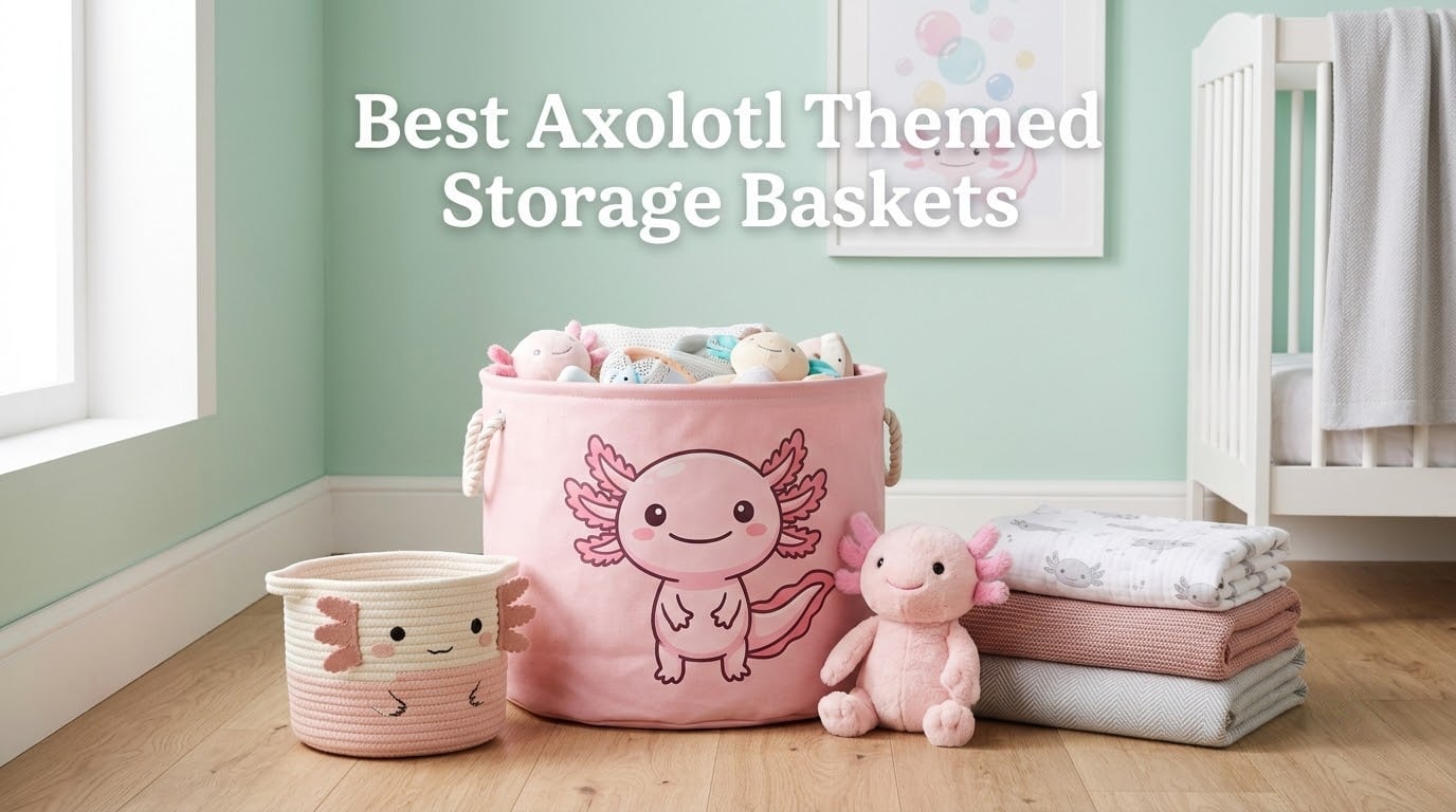 Best Axolotl Themed Storage Baskets
